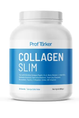 ProfTürker Collagen Slim 600 g – Kolajen ve Bitki Ekstreleri İçeren Toz Takviye