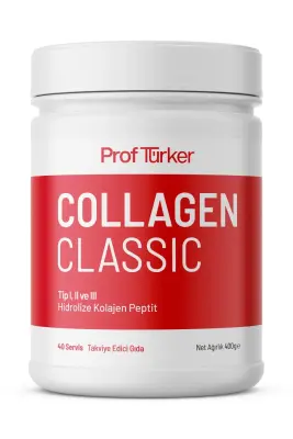 ProfTürker Collagen Classic 400 g – Hidrolize Toz Kolajen