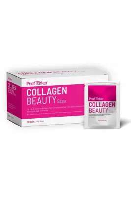 ProfTürker Collagen Beauty 30 Saşe – Hyaluronik Asit, Glutatyon, Alfa Lipoik Asit, Koenzim Q10